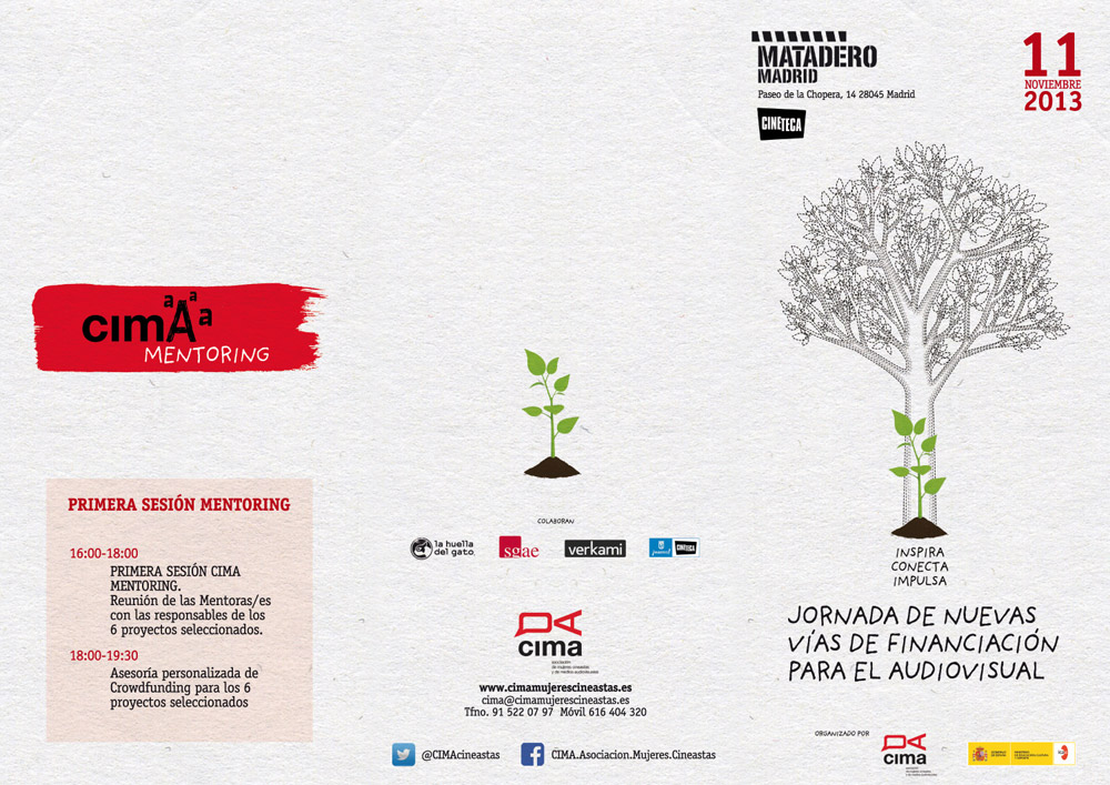 Tríptico Primer CIMA Mentoring - 2013