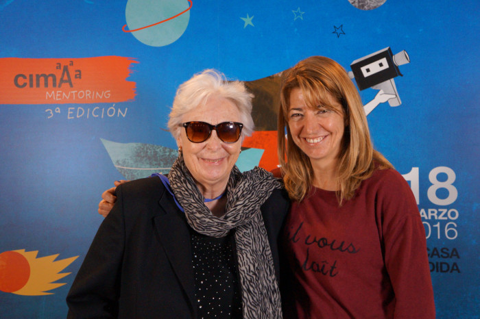 Josefina Molina con Inés París