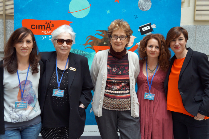 Juana Macías, Josefina Molina, Lita Stantic, Adriana Hoyos y Virginia Yagüe
